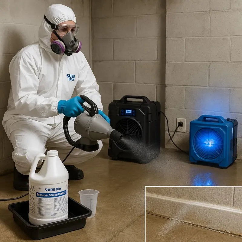 Sanitization and Odor Removal process in Hurricane, UT